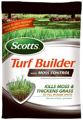 Turf Builder With Moss Control, 23-0-3, 10,000-Sq. Ft. Coverage