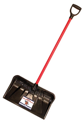 Combination Snow Shovel Pusher, 22-In.
