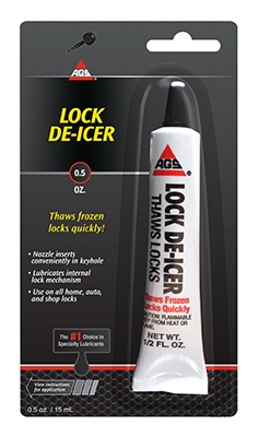 Lock De-Icer, .5-oz.