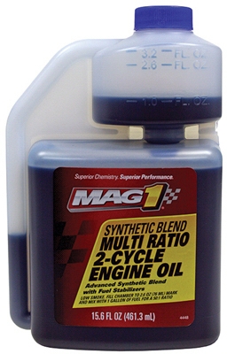 Synthetic Engine Oil, 2-Cycle, 15.6-oz.