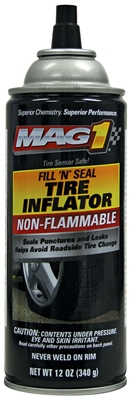 Tire Inflator, 12-oz.