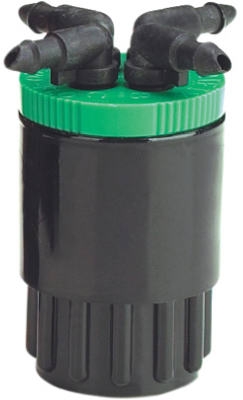 Drip Watering 4-Outlet Bubblers, 20-GPH