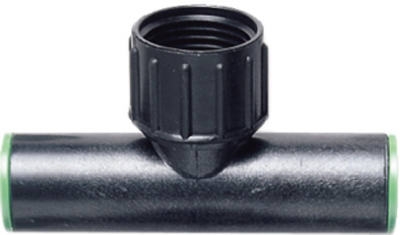 Drip Watering Compression Tee, 3/4 x 1/2-In.