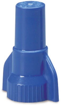 Wing-Gard Wire Connector, Square Spring, 14-16 AWG, Blue, Extra Large, 10-Pk.