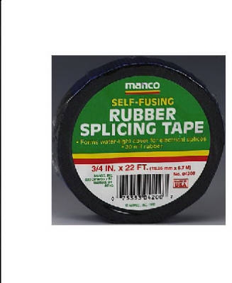 3/4-Inch x 22-Ft. Rubber Electrical Tape