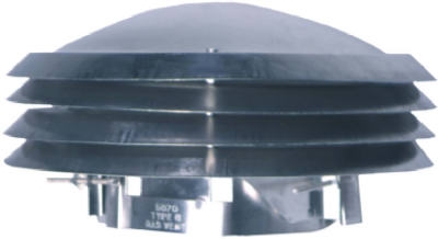 Versa Cap Chimney Cap, Aluminum, Adjusts 4-7/8 To 7-In.
