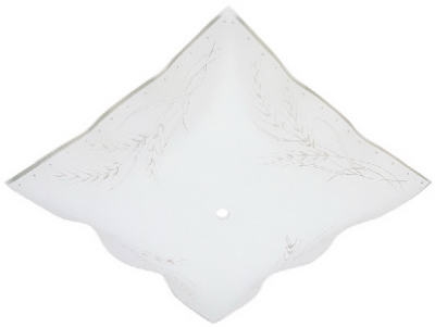 Ruffled Edge Square Diffuser, 12-In.