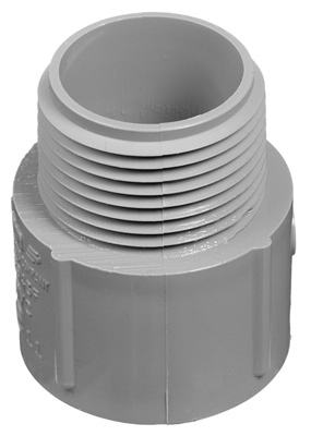 Electrical PVC Terminal Adapter- 3 inch