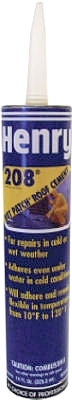 208 Wet Patch Roof Cement, 11-oz.