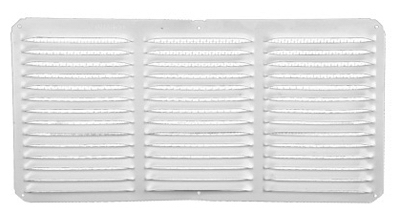 16x8 WHT cornice Vent
