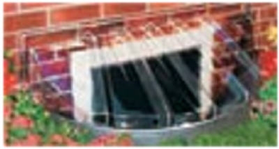 Bubble Window Well Cover, Circular, 43 x 18 x 12-In.