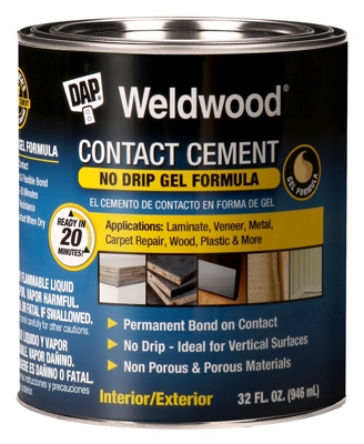 1-Quart Weldwood Contact Cement Gel