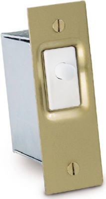 Door Switch, Brass Mounting Plate & Steel Box