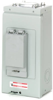 Load Center, Outdoor, Surface-Mount, 2-Circuit, 70-Amp Main Lug