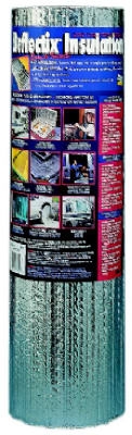 Reflective Insulation, Double Bubble Foil, 24-In. x 10-Ft.