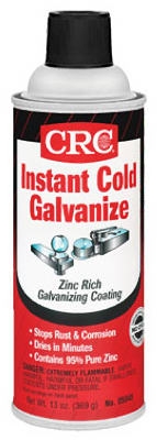 Cold Galvanizing Coating, Matte Gray, 13-oz.