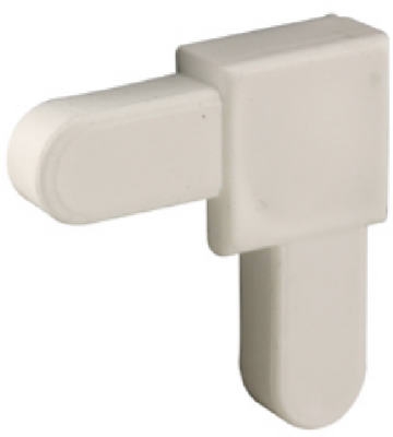 1/4-Inch White Mobile Home Screen Frame Corners, 100-Pack