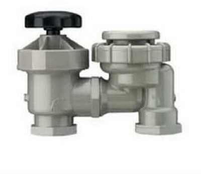 Underground Sprinkler Manual PVC Anti-Siphon Valve, 1-In.