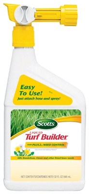 Liquid Turf Builder Plus 2 Weed Control, 1-Qt.