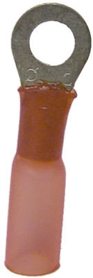 3-Pk. 12-10 AWG Red Nylon Insulated Ring Terminals