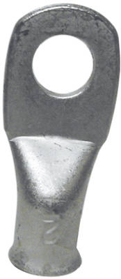 2-Pk. 6 AWG Heavy-Duty Tin Plated Copper Lug