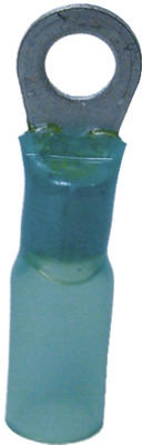 3-Pk. 16-14 AWG Blue Nylon Insulated Ring Terminals