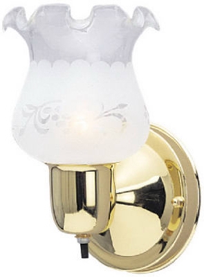 Single-Light Wall Bracket Fixture