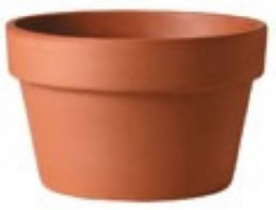 4-Inch Azalea Terra Cotta Clay Pot