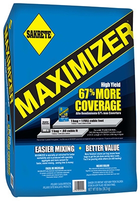 Maximizer Concrete Mix, 80-Lbs.