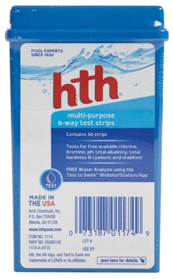 6-Way Swiming Pool Test Strips