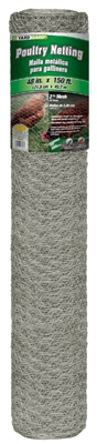 48-In. x 150-Ft. Galvanized Poultry Net
