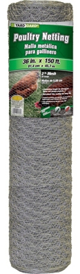 36-In. x 150-Ft. Galvanized Poultry Net