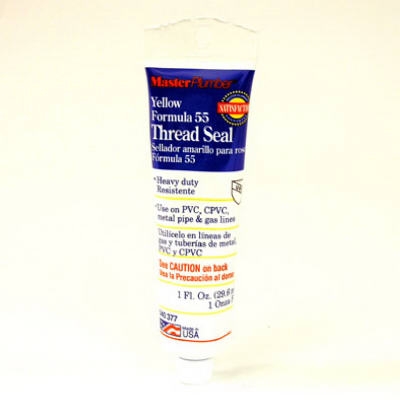 1-oz. Yellow Formula 55 Thread Seal