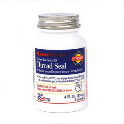 4-oz. Yellow Formula 55 Thread Seal