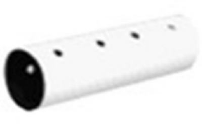 Sewer & Drain Pipe, 2-Hole Triplewall 3000, 4-In. x 10-Ft.