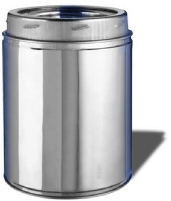 Sure-Temp 6-Inch x 9-Inch Stainless Steel Double Wall Insulated Chimney Pipe