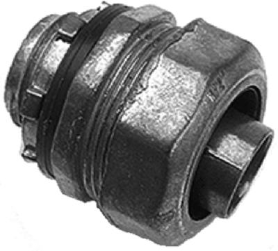 Multi-Piece Liquid Tight Straight Connector, 0.5-In.