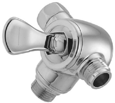 Chrome 3-Way Diverter