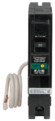 Combo Arc Fault Circuit Breaker, Type BR 1, 15A