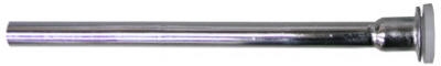 Toilet Supply Tube, Chrome, 3/8 x 20-In.