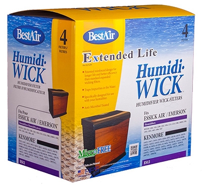 Extended Life Humidifier Replacement Wicks, 4-Pack