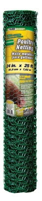 24-In. x 25-Ft. Green Poultry Netting