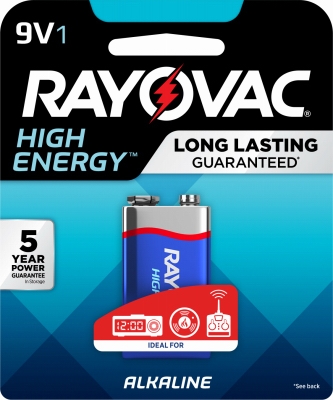 Alkaline Battery, 9V