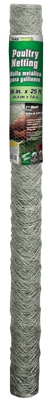 36-In. x 25-Ft. Galvanized Poultry Netting