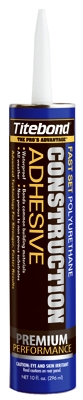 Fast Set Premium Polyurethane Construction Adhesive, 10.5-oz.