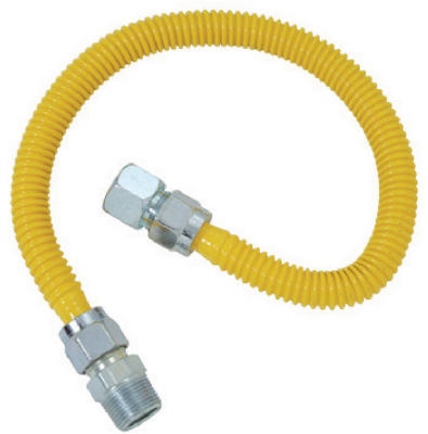 72-Inch /2-Inch I.D. x 5/8-Inch O.D. Stainless-Steel Gas Appliance Connector