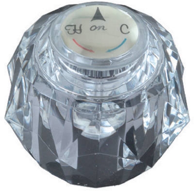 Delta 1-3/4 x 2-1/4-Inch Acrylic Lavatory Sink Handle