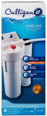 Under-Sink Drinking Water Filter, Cartridge Included