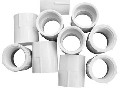 10PK 1 inchPres Fem Adapter