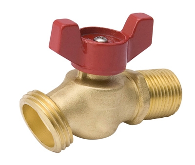 Hose Bibb, No-Kink, 1/2 MIP x 1/2-In. Solder